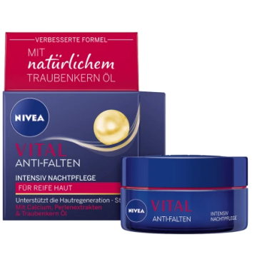 Nivea Night Cream Vital 50ml Anti Wrinkle (DE)