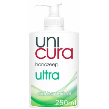 Unicura Hand Soap 250ml Pump Ultra Anti-Bacterial (NL)