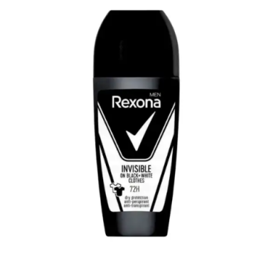 Rexona Deo Roll-On 50ml 72h Men Invisible B&W (EN)