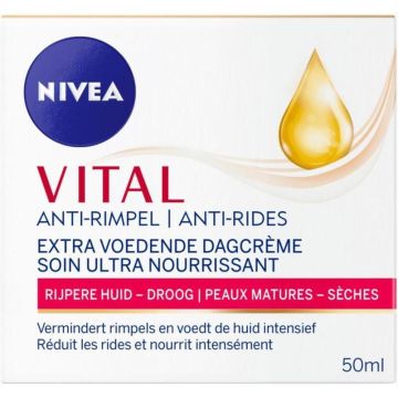 Nivea Day Cream 50ml SPF15 Anti-Wrinkle (NL/FR)