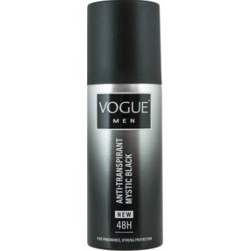 Vogue Deo Spray 150ml Men Mystic Black (NL/EN/FR)
