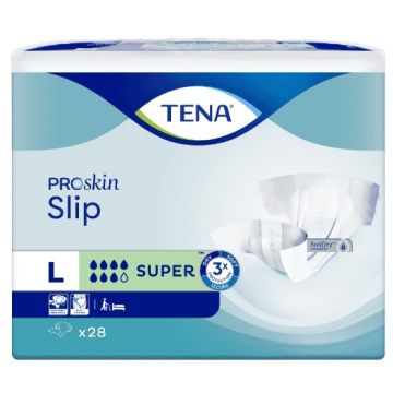 Tena Incontinence Slip Lady Proskin Super 28pcs Large (EN/ES/FR)