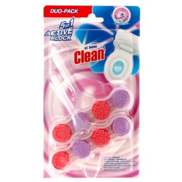 At Home Clean Toilet Block 2x45gr Lavender (NL/EN/FR/DE)