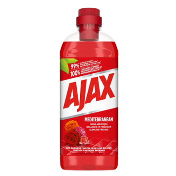 Ajax All Purpose Cleaner 1000ml Red Flowers (NL/FR/DE)