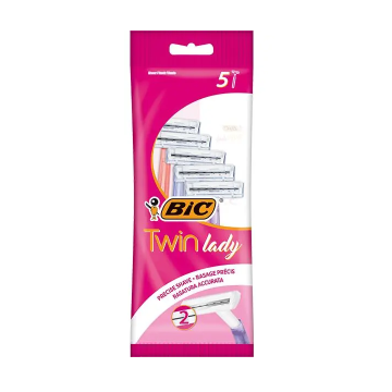 Bic Dsiposable Razors 5pcs Twin Lady (NL/EN/FR/DE)