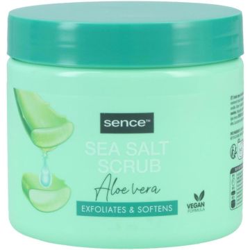Sence Body Scrub 500gr Salt Aloe Vera (NL/EN/FR/DE)