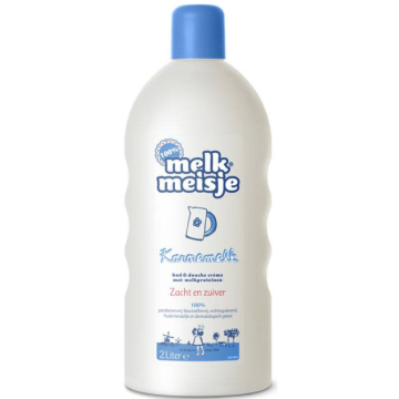 Melkmeisje Bath & Shower Cream 2000ml Buttermilk (NL/FR)
