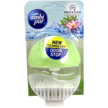 Ambi Pur Toilet Block 55ml Bamboo & Lotus (NL/EN/FR/DE)