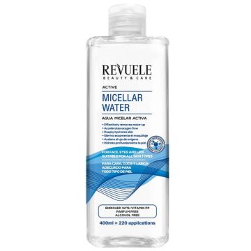 Revuele Micellar Water 400ml Active (NL/EN/FR/DE)