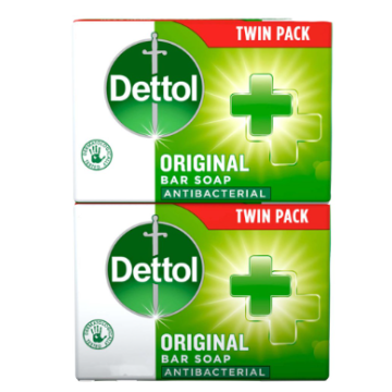 Dettol Soap Bar 100gr Twin Pack (EN)