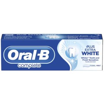 Oral-B Toothpaste 75ml Complete Extra White (EN/SE/FI/DK)