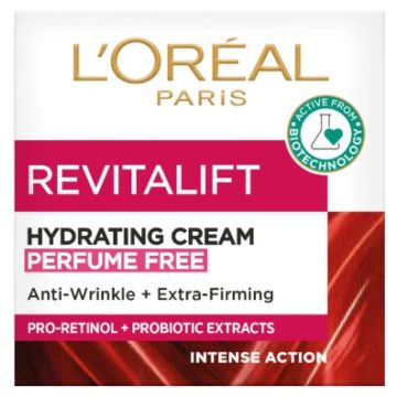 LOreal Revitalift Hydrating Cream 50ml Perfume Free Anti Wrinkle & Extra Firming (NL/DK/SE)