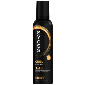 Syoss Styling Mousse 250ml Curl No. 2 (NL/FR/DE)