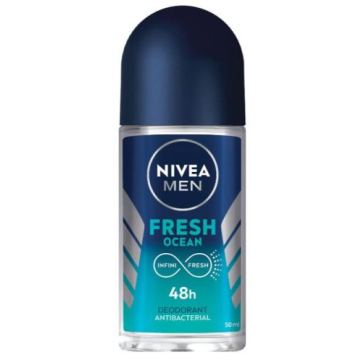 Nivea Deo Roll-On 50ml Men Fresh Ocean 0% (NL/FR/DE)