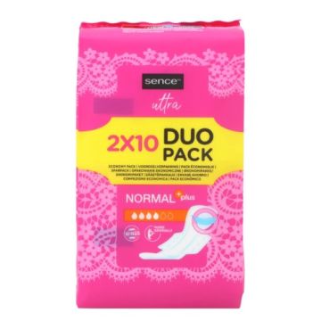 Sence Sanitary Pads 2x10pcs Normal (NL/EN/FR/DE)