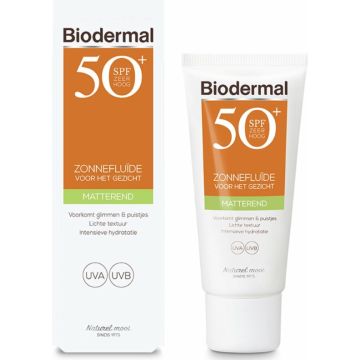 Biodermal Sun Fluid 40ml Mattifying SPF50 (NL)