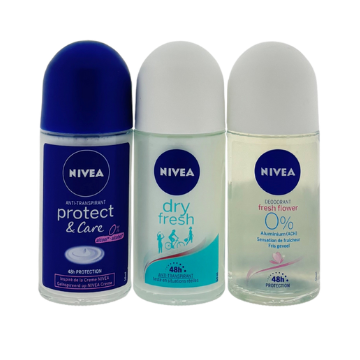 Nivea Deo Roll-On Mix Box 12pcs 3ass (NL/FR/DE/IT)