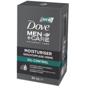 Dove  Day Cream 50ml For Men Care Moisturiser Oil Control (EN/FR/DE/ES)