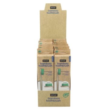 Sence Display 24pcs Toothbrush 3pcs Bamboo (NL/EN/FR/DE)