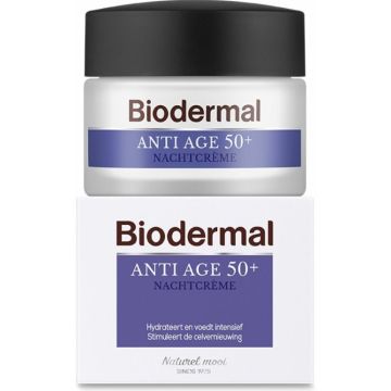 Biodermal Night Cream 50ml Anti Age 50+ (NL)