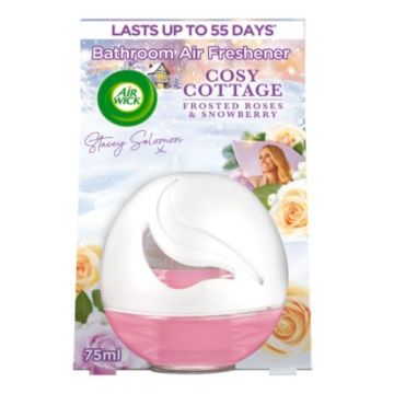 Air Wick Air Freshener 75ml Active Fresh Liquid Frosted Roses & Snowberry (EN)