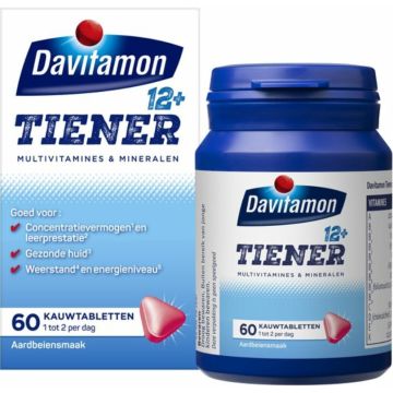 Davitamon Chewing Tablets 60pcs Teenager 12+ Strawberry (NL)