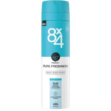 8x4 Deo Spray 150ml Pure Freshness No. 19 (DE)