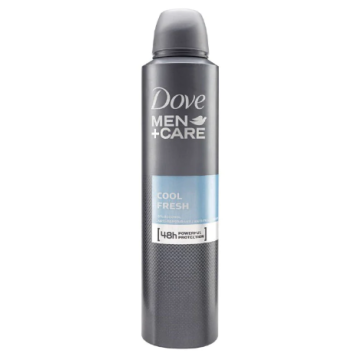 Dove Deo Spray 250ml Men+Care Cool Fresh 48H (DE/FR/IT/EN)