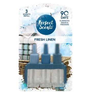 Perfect Scents Electr Air Freshener 20ml Refill Fresh Linen (NL/EN/FR/DE)