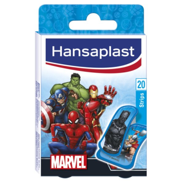 Hansaplast Plaster 20pcs Kids Disney Marvel (NL/EN/FR/DE)