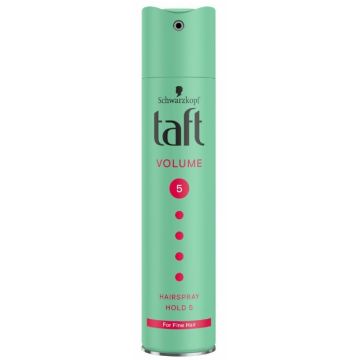 Taft Styling Hair Spray 250ml Volume Hold 5 (NL/FR/SE)