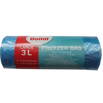 Dumil Freezer Bag 3L Large 75pcs (NL/EN/FR/DE)