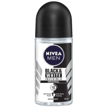 Nivea Deo Roll-On 50ml Men B&W Invisible Original (NL/FR)