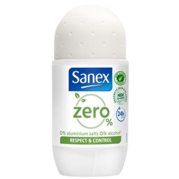 Sanex Deo Roll On 50ml Zero % Respect & Control (NL/FR/DE)