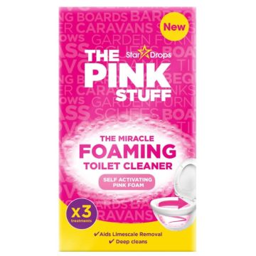 The Pink Stuff Foam Toilet Cleaner 3x100gr (NL/FR/DE)