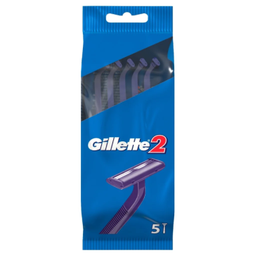 Gillette G2  Disposable Razors 5pcs (NL/EN/FR/DE)
