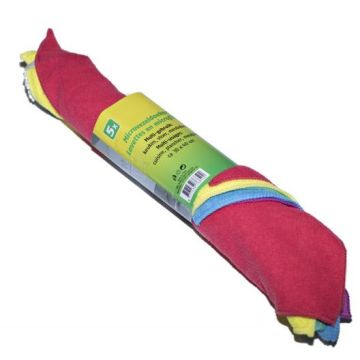 Cleany Micro Fiber Cloth 30x40cm 5pcs Bundled (NL/EN/FR/DE)