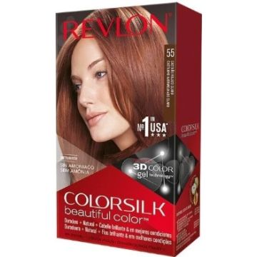 Revlon Hair Coloring CS #55 Light Reddish Brown (EN/FR)