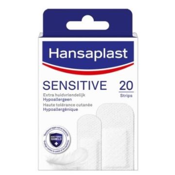 Hansaplast Plaster 20pcs Sensitive (NL/FR/DE)