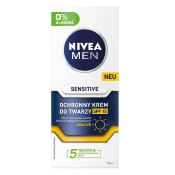 Nivea Day Cream 75ml For Men Sensitive SPF15 (DE)