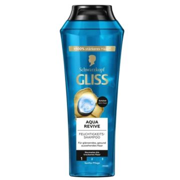 Gliss Shampoo 250ml Aqua Revive (FR/EN/AR)