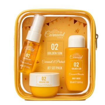 Amour De Carnaval Travelbag Golden Sun 02 (NL/EN/FR/DE)