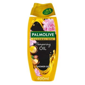 Palmolive Shower Gel 400ml Thermal Spa Pampering Oil (NL/FR)