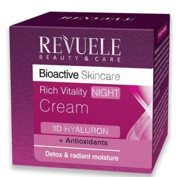 Revuele Night Cream 50ml Beauty & Care 3D Hyaluron (NL/EN/FR/DE)