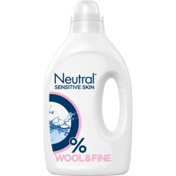 Neutral Laundry Detergent 1000ml 20sc Wool & Fine (NL/EN/FR/DE)