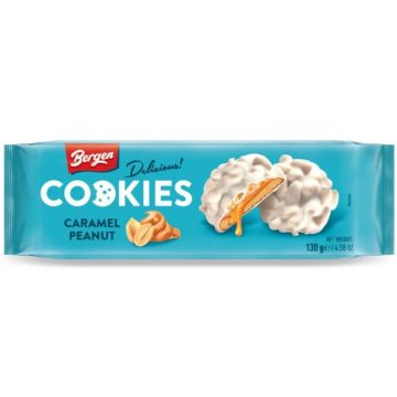 Bergen Cookies 130gr  Caramel & Peanut White Chocolate (NL/EN/FR/DE)