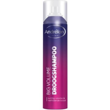 Andrelon Dry Shampoo 250ml Pink Big Volume (NL/EN)