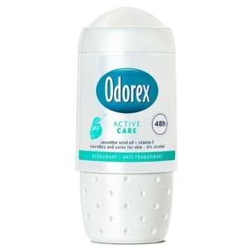 Odorex Deo Roll-On 50ml Active Care (NL/EN/FR)