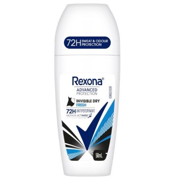 Rexona Deo Roll-On 50ml B&W Invisible Fresh 72H (EN)