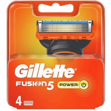 Gillette Fusion5 Razor Blade Refills 4pcs Power (EN)